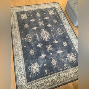 Ruggable 6’x9’ Verena Dark Wood Rug